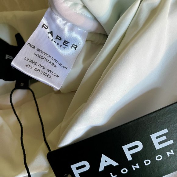 Paper London Style Wave One Piece Swimsuit Color Seven Wonders Size S NWT - Picture 4 of 6